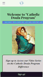 Mobile Screenshot of catholicdoula.com