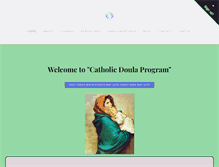 Tablet Screenshot of catholicdoula.com